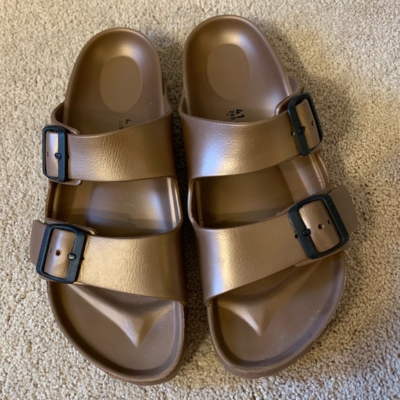 birkenstock arizona eva copper